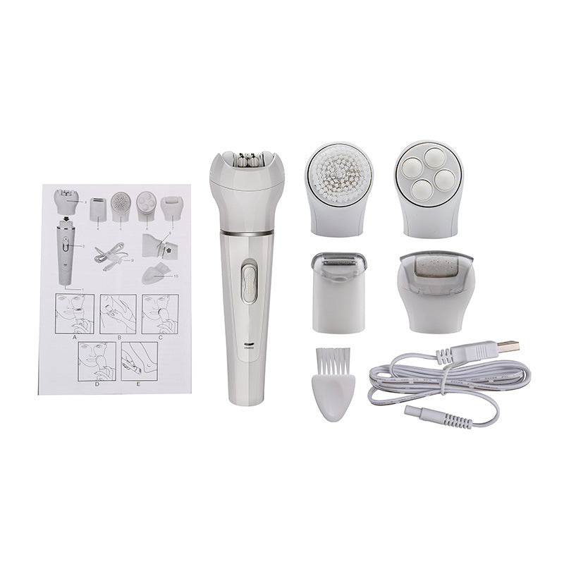 5-in-1 Multi-Functional Portable Face and Body Cleanser